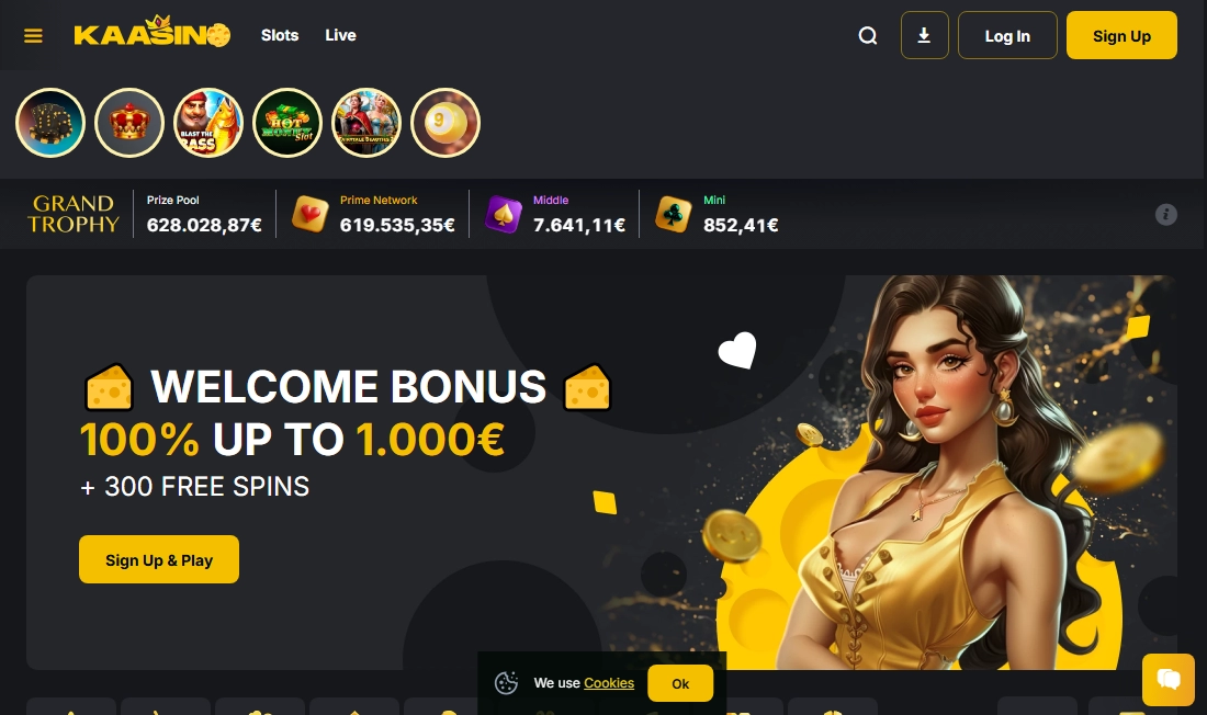 Kaasino screenshot 1