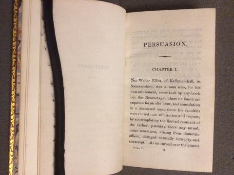 An Early Edition of Austen's Persuasion