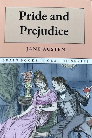 brain books cover of pride and prejudice